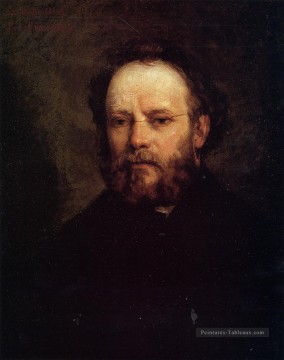 Pierre Peintre - Portrait de Pierre Joseph Proudhon Réaliste réalisme peintre Gustave Courbet